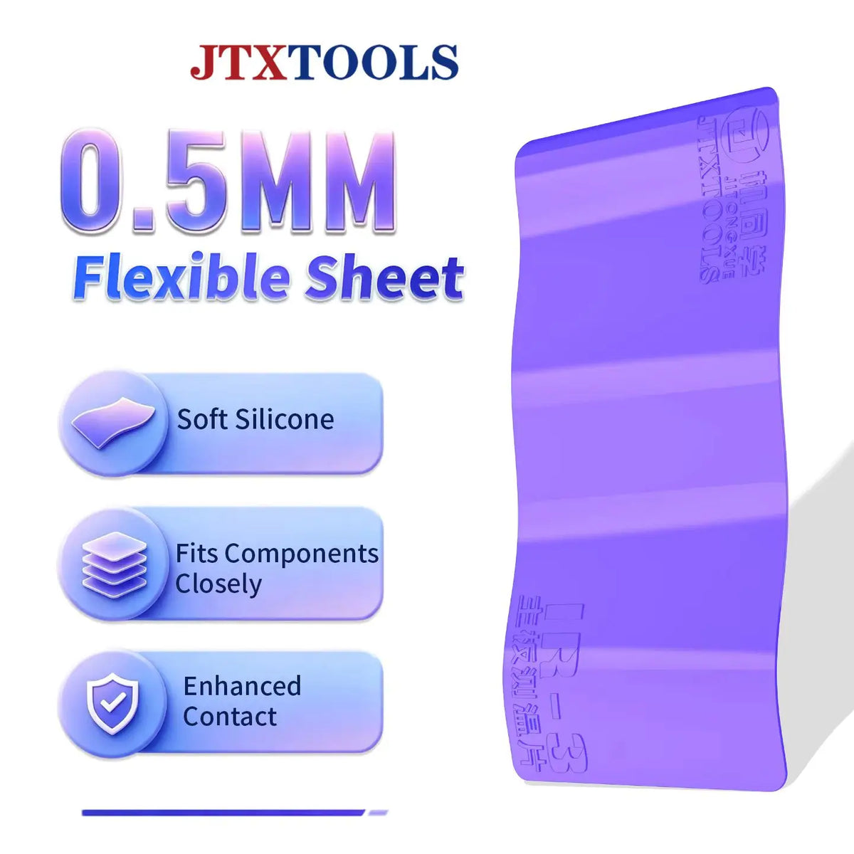 JTX IR-3 Motherboard Short-Circuit Finder Pad, 35°C Color Indicator
