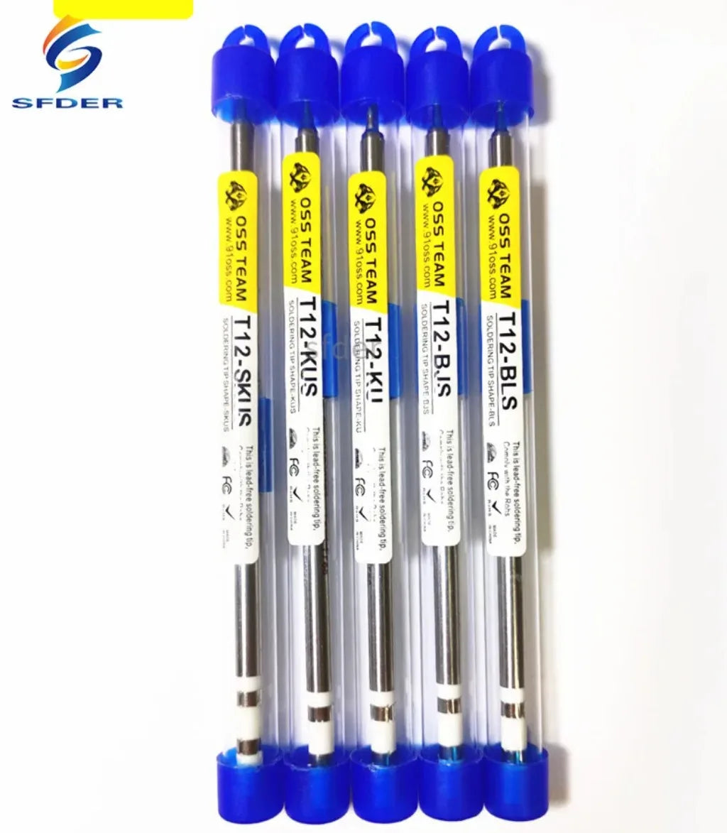 OSS T12 Soldering Iron Tips Integrated Heating Core for T12 Soldering Stations