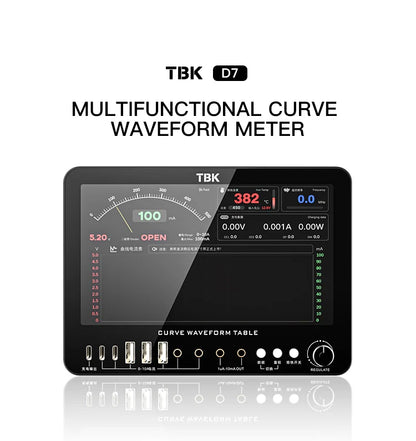 Amperímetro de curva y medidor de diagnóstico TBK D7