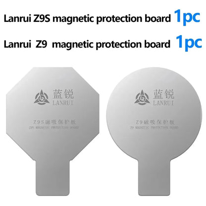 Lanrui z9 Universal Rear Glass Magnetic Protection Plate IPhone 11-16 Series Protection For Wireless Charging Magnets
