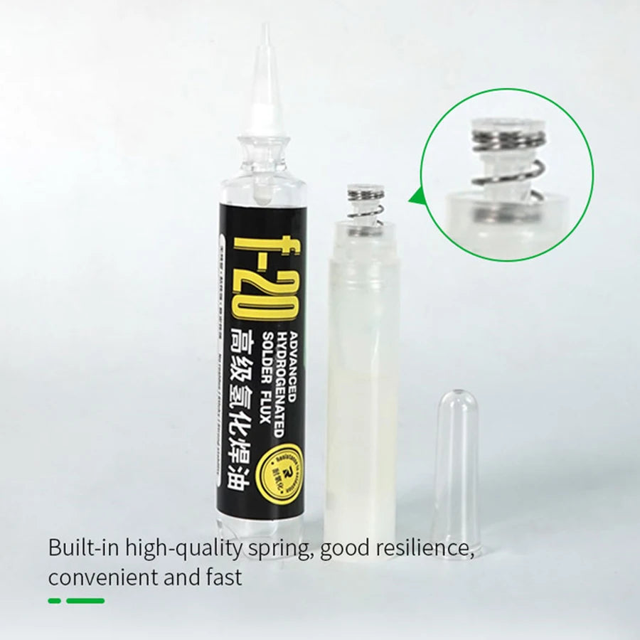 RELIFE F-20 Solder Paste Flux Lead-Free NO-Clean SMD Soldering Flux for Phone Soldering PCB BGA SMD Rework Repair
