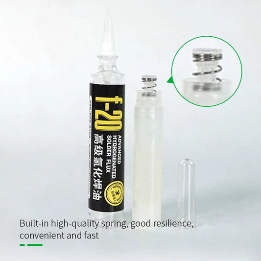 RELIFE F-20 Solder Paste Flux Lead-Free NO-Clean SMD Soldering Flux for Phone Soldering PCB BGA SMD Rework Repair