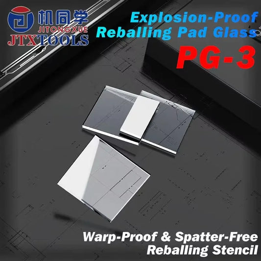 JTX PG3 Glass Pad for Phone Battery Disassembly, 3-Piece Box