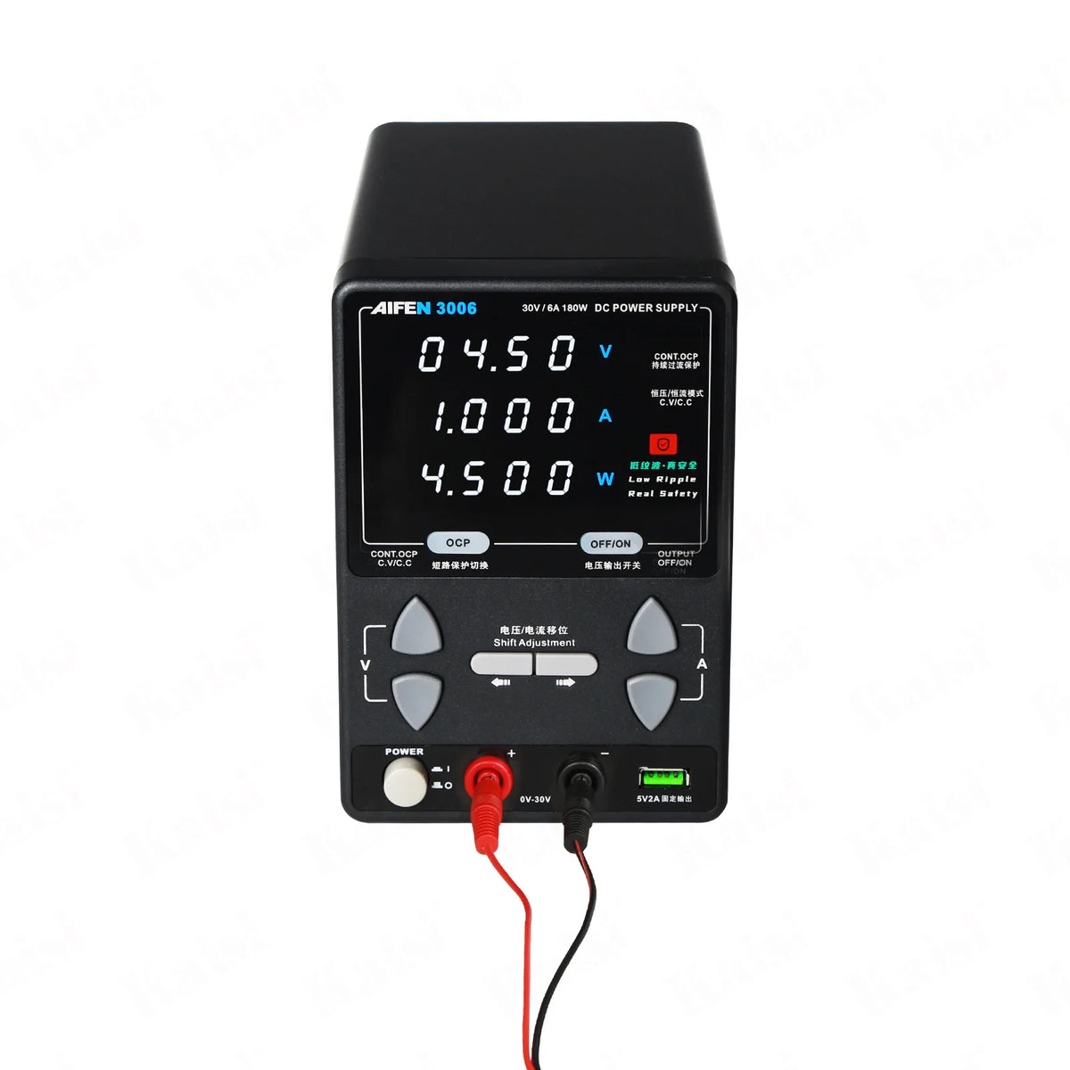 AIFEN 3006 6A 30V 180W Adjustable DC Power Supply Digit Lab Bench Power Stabilized Power Supply Voltage Regulator Switch
