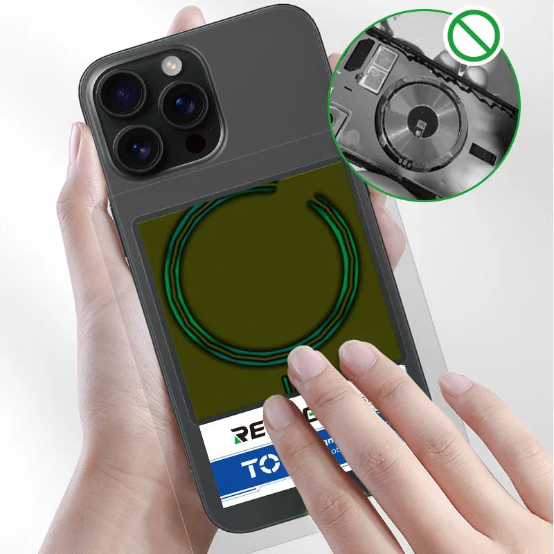 RELIFE TO4 Magnetic Card for Mobile Phone Repair Non-Destructive Testing Unlimited Charging Area Magnetic Visible Testing Tool