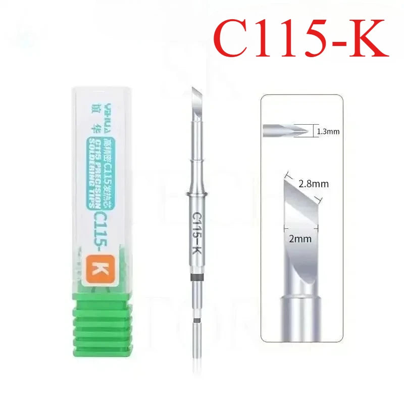 YIHUA 982D-1 Soldering Tips, C210/C245/C115/C120 Options