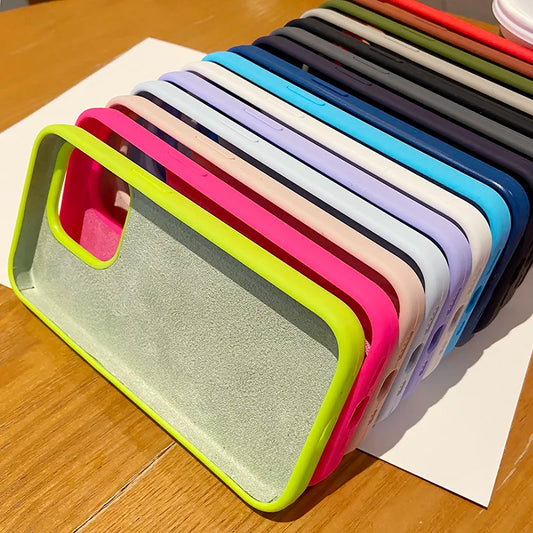 2025 NEW Liquid Silicone Case for IPhone 16 15 14 13 12mini 11 Pro Max 17 air for Magsafe Magnetic Wireless Charging Cover