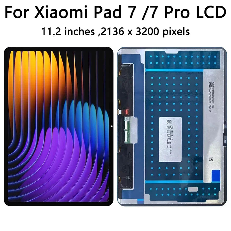 11.2“ New For Xiaomi Mi Pad 7/Mi Pad 7 Pro LCD Display Screen Touch Panel Digitizer Assembly 24091RPADG 2410CRP4CG Display