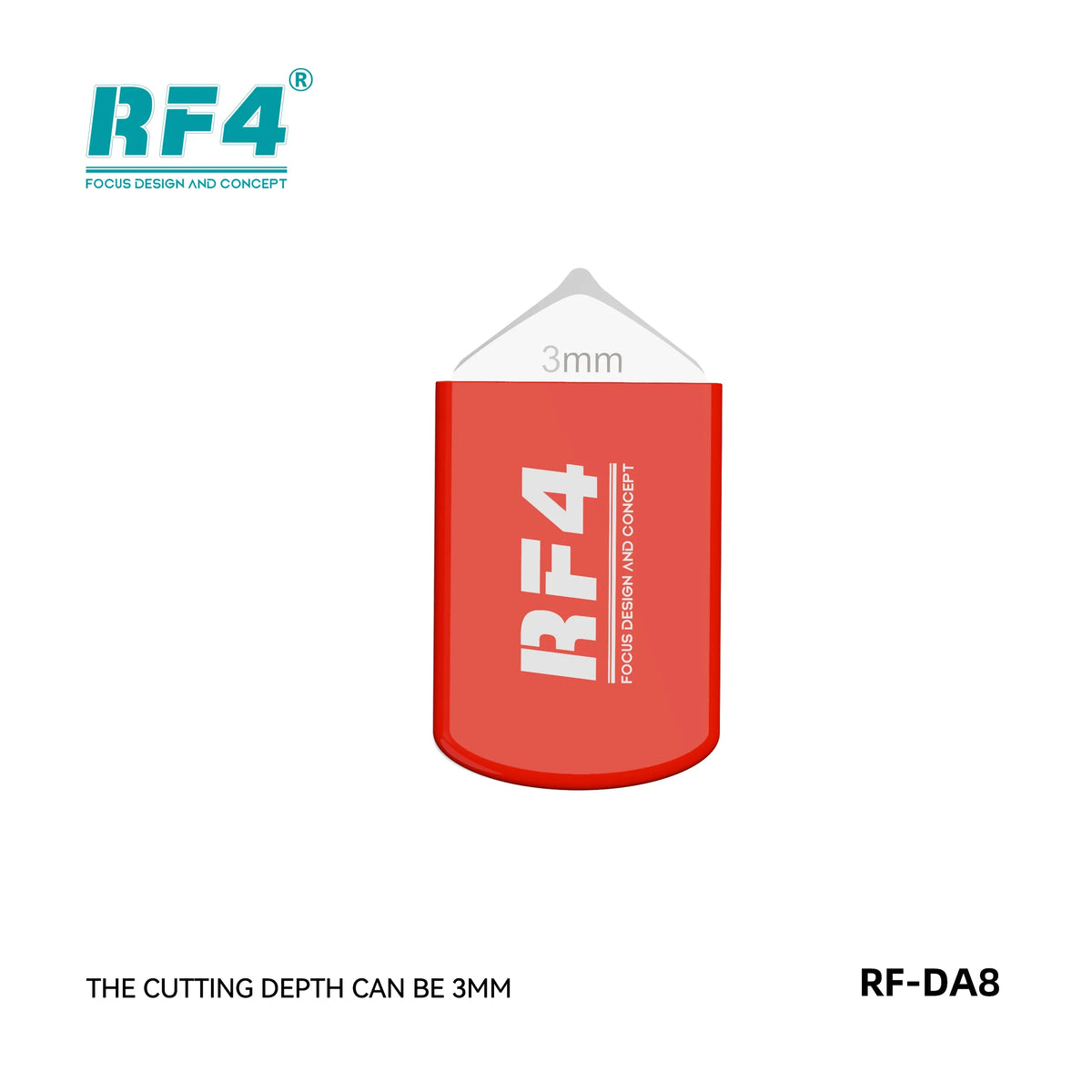 RF4 RF-DA8 3pcs/set Multi-function Disassembly Blade Ultra-thin Steel Opening Pryer Edge Screen Pry Bar for Phone Repair Tools