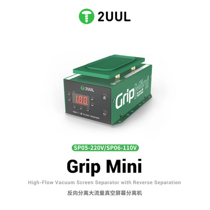 2UUL Grip Mini High Flow Vacuum Screen Separator Anti Shift Suction Platform For phone LCD Screen Separation Repair Tool