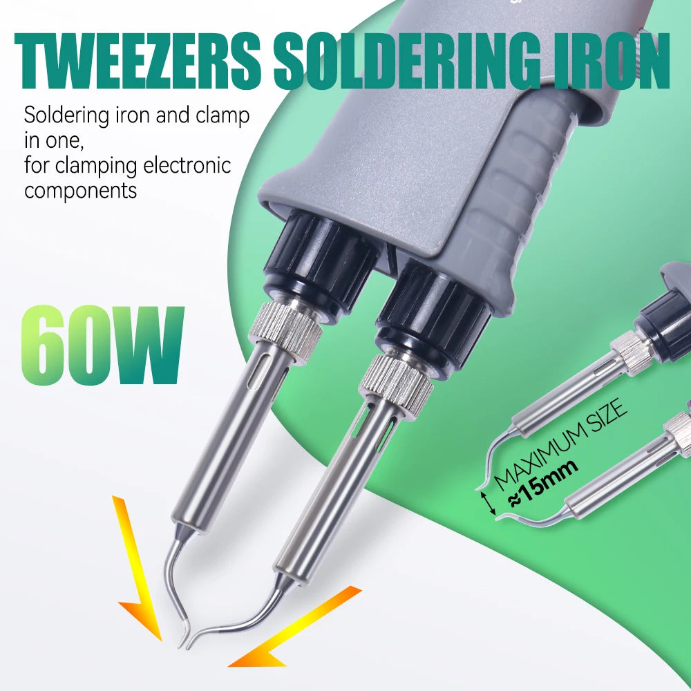 YIHUA 938D Portable Hot Tweezer Soldering Station – 2UTOOL