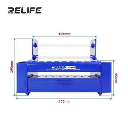 RELIFE RL-001G  Multifunction Storage Box Large Capacity Classified Storage Neat Convenient Strong Durable Mobile Phone Repair