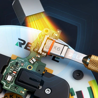RELIFE TK6 Precisely Fits Type-C Interface Protect The Tail Plug From Damage and High-temperature Resistant Material Tools