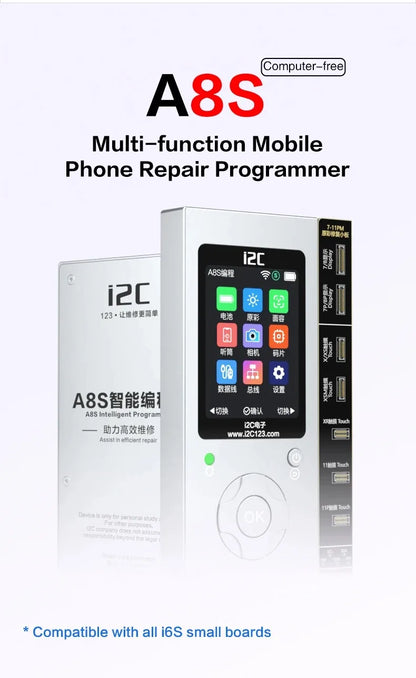 I2C A8S Camera Programmer, Tag-On Flex Cable and Adapter Options