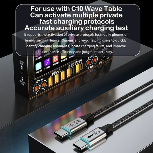 I2C Turbo TU1/TU2 Charging Test Cable for Phone Repair