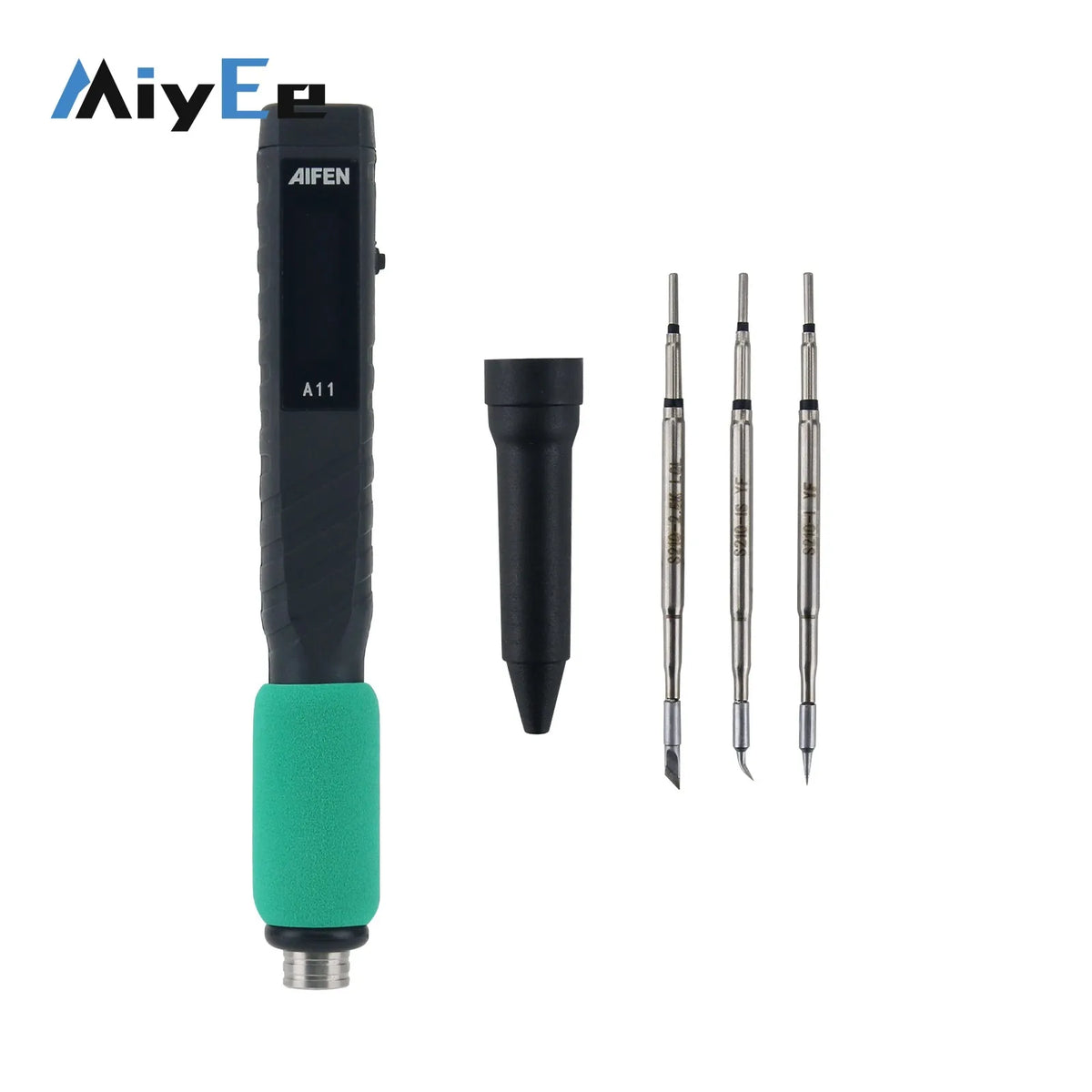 Soldering Iron Kit AIFEN-A11 AIFEN A11 Soldering Handle + 3pcs C210 Soldering Tips Used for Repair
