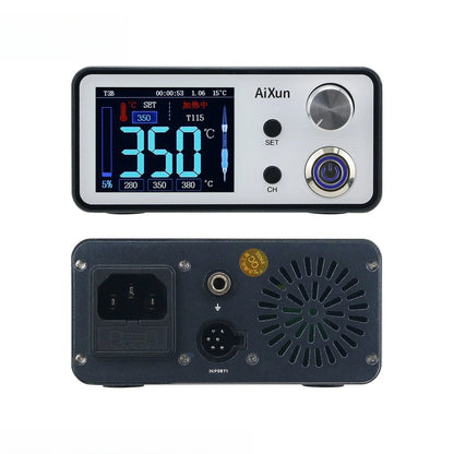 Estación de soldadura inteligente Aixun T3A de 200 W compatible con mango T245 para soldadura y reparación de placas base, PCB y BGA, herramientas de soldadura