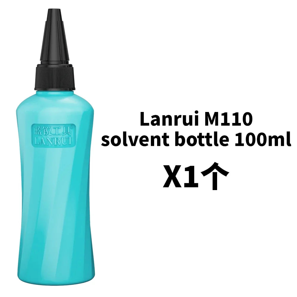 LANRUI M110 Alcohol Bottle Anti-static 60 /100ML Solvent Bottle Paints Water Flux Container Mobile Phones Battery Screen Repair