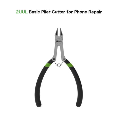 2UUL DA83 High Precision Basic Plier Cutter for Phone Repair Wire Cable Cutters Hand Tool High Hardness Phone Maintenance Nipper