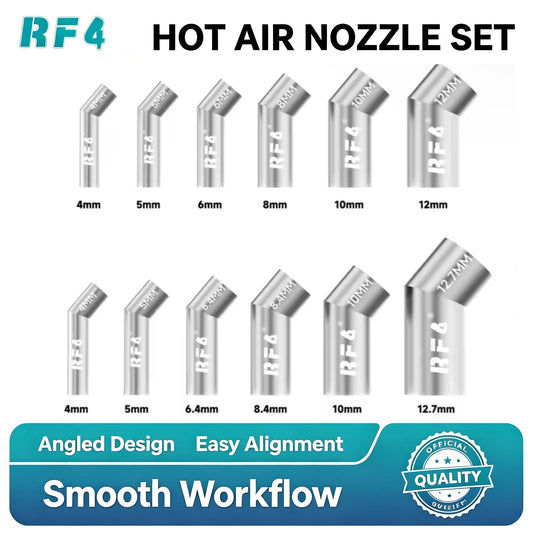 RF4 RF-R6A/R6B Hot Air Nozzle Set for 861 Stations
