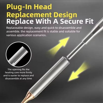 OSS C210-K1 0.1mm C210 Rapid Heating Replaceable Flying Wire Soldering Iron Tip For 210 Series Soldering Iron Handle