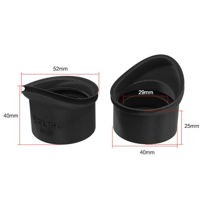 RELIFE M-26 Microscope 3D Goggles Rubber Eyepiece Cover Guards Silicone Eyecup Stereo Microscope Parts Telescopes Eyecups