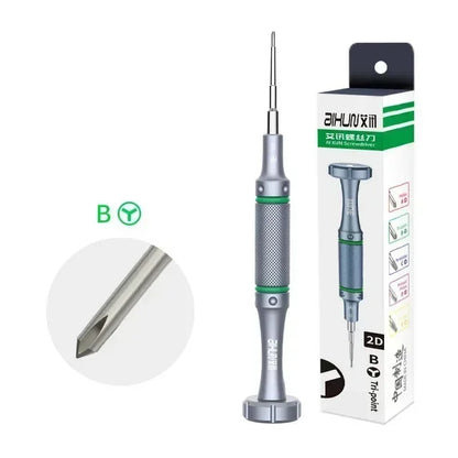 AIXUN Precision 2D Opening Tools Screwdriver kit Cross Triangle Hexagonal T2 for iphone samsung Repair Disassembly Tool set