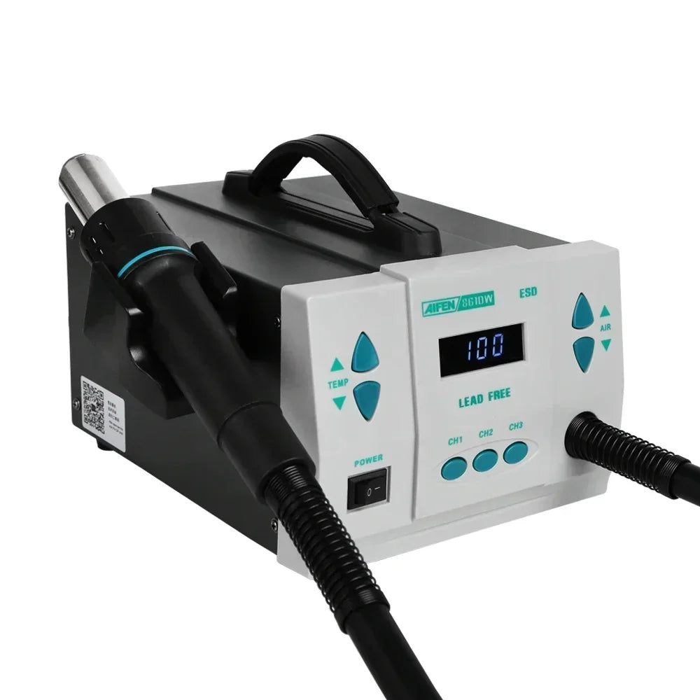 2026 AIFEN 861DW Hot Air Rework Soldering Station Portable Repair Equipment for Mobile Phone Fixing
