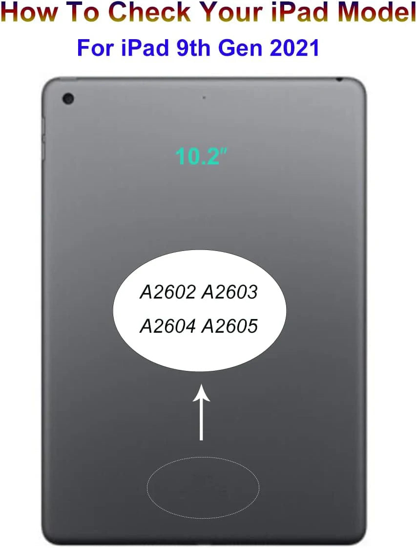 For iPad 9 9th Gen 2021 A2603 A2604 IPad9 10.2 LCD Outer Touch Screen Digitizer Front Glass Display Touch Panel Replacement
