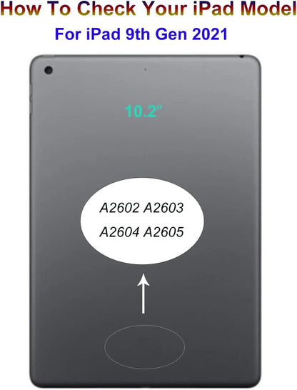 For iPad 9 9th Gen 2021 A2603 A2604 IPad9 10.2 LCD Outer Touch Screen Digitizer Front Glass Display Touch Panel Replacement