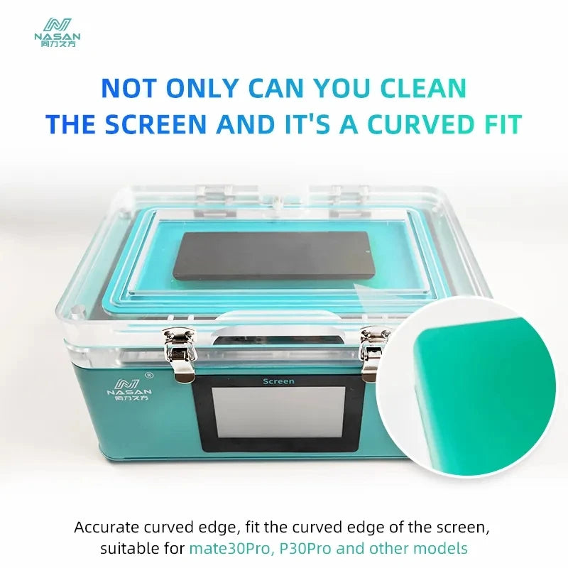 NASAN 7-Inch Curved LCD Silicone Laminating Pad
