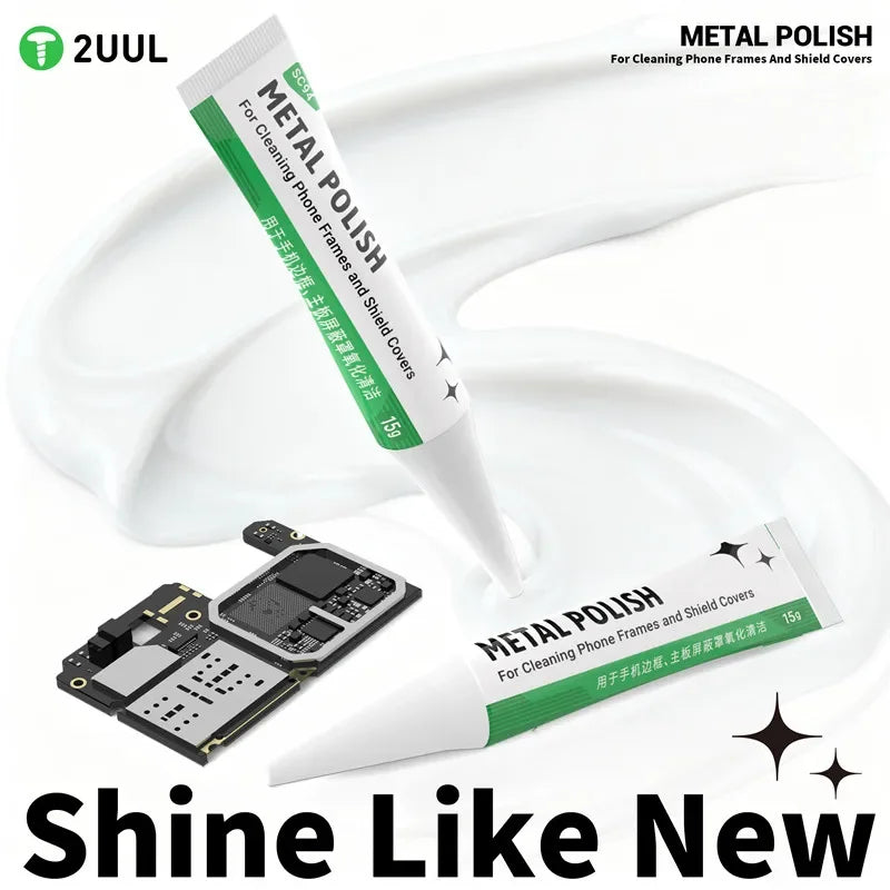 2UUL SC94 Metal Polish Paste Is Suitable for Motherboard CPU Cleaning Without Residue Phone Frames Shield Cover Cleaning Paste