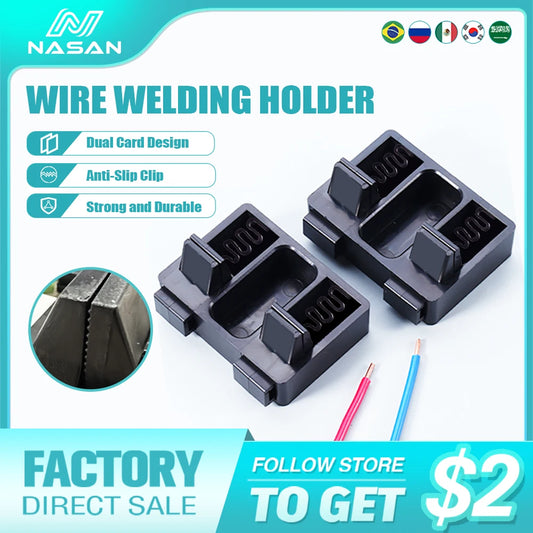 NASAN Adjustable Dual-Clip Soldering Wire Fixture