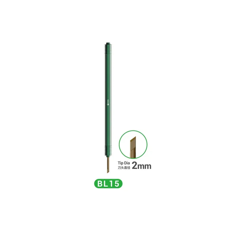 Cuchilla para eliminación de pegamento de infusión por debajo de IC 2UUL BL15