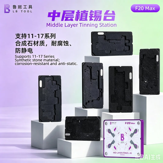 LUBAN iPhone 11-17 Middle Layer Reballing Kit