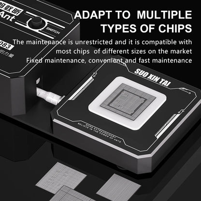 Plataforma de reparación por succión de chips MAANT M083