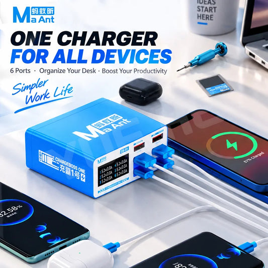 MAANT CB-01 6-Port 20W Desktop Charging Station