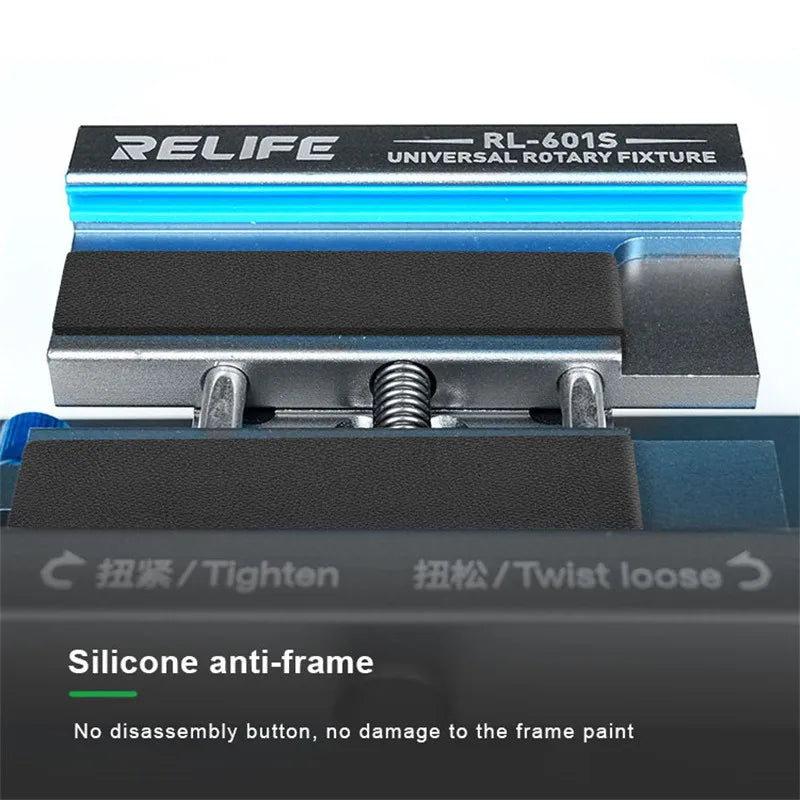 RELIFE RL-601S IP17 360° Rotating Universal Fixture High Efficiently  Mobile Phone Back Cover Glass Removal Clamping Tool