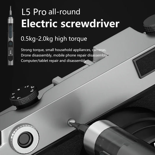 Juegos de destornilladores eléctricos de precisión MAANT L5/L5 Pro