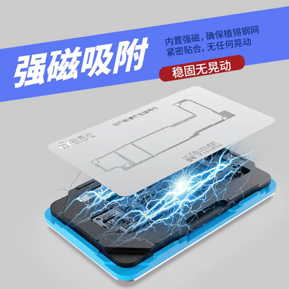 JTX Motherboard Interlayer BGA Reballing Stencil Kit for iPhone Repair