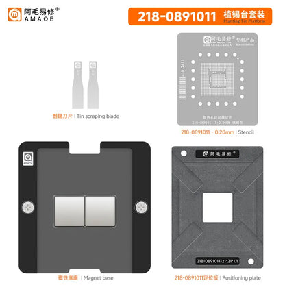 AMAOE AMD B450 218-0891011 Magnetic BGA Reballing Platform