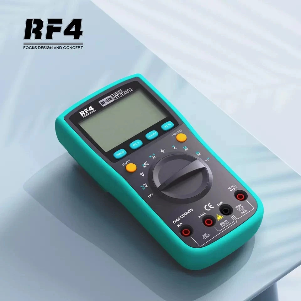 RF4 RF-17N 6000-Count Digital Multimeter
