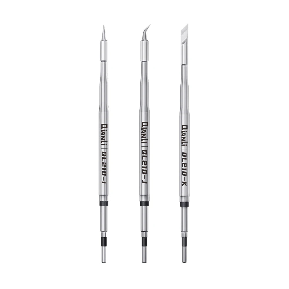 Qianli QL-210 Series Precision Soldering Iron Tip I/J/K Fast Heating Multi-layer Plating Anti-oxidation Precision Soldering Tips