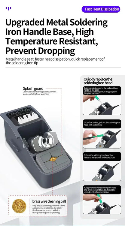 JC AIXUN Soldering Iron Stand Suitable For AIXUN T3A/T3B/T420 Soldering Iron Head Soldering Iron Handle Bracket Accessories Tool
