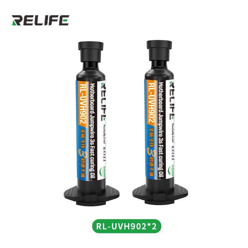 RELIFE 2 in 1 Smart Cold Air UV Curing RL-UVH902 3S Quick Drying Solder Resistance Oil RL-014C Intelligent Curing Lamp