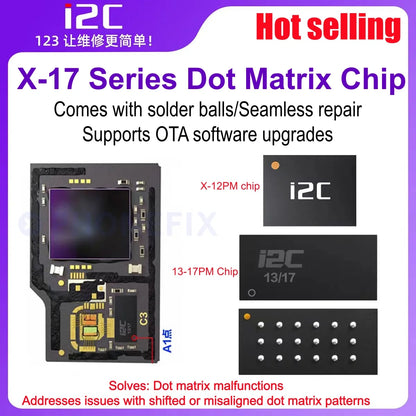 I2C Face ID Dot Projector Repair Chips - 10-Piece Options