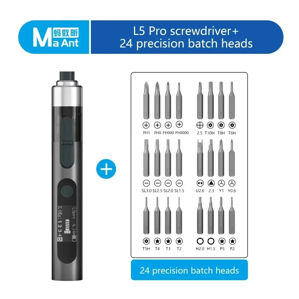 MAANT L5/L5 Pro Electric Precision Screwdriver Sets