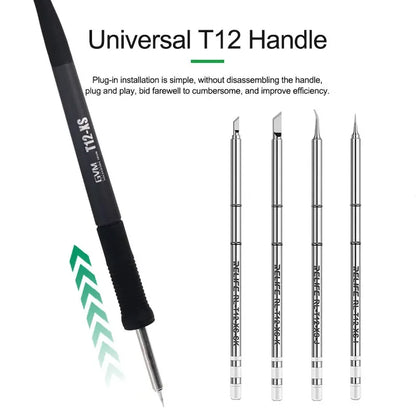 RELIFE T12 Series Soldering Iron Tips Universal Welding Head For Most T12 Soldering Station Handle