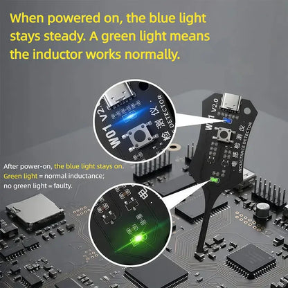 OSS W01 V2.0 Inductance and Coil Tester for Phone Motherboards