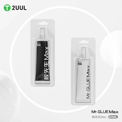 2UUL DA45/DA46 MR. Glue Max 60ml Black/white High-Strength Adhesive Fast Drying Multi-Purpose Glue for phone Electronic Repairs